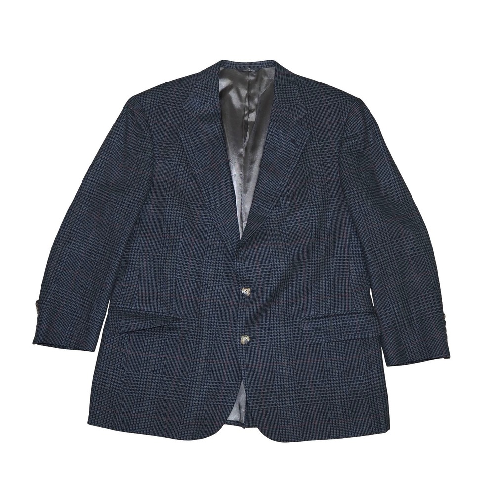 Polo University Club by Ralph Lauren Glen Plaid Sports Coat Blazer Men's 44R